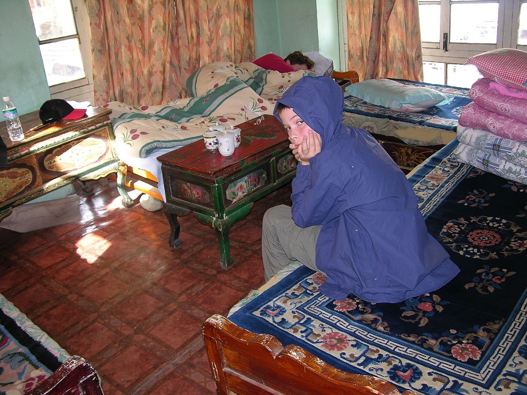 Tibet Kailash 02 Nyalam 03 Snowlands Hotel Our Room